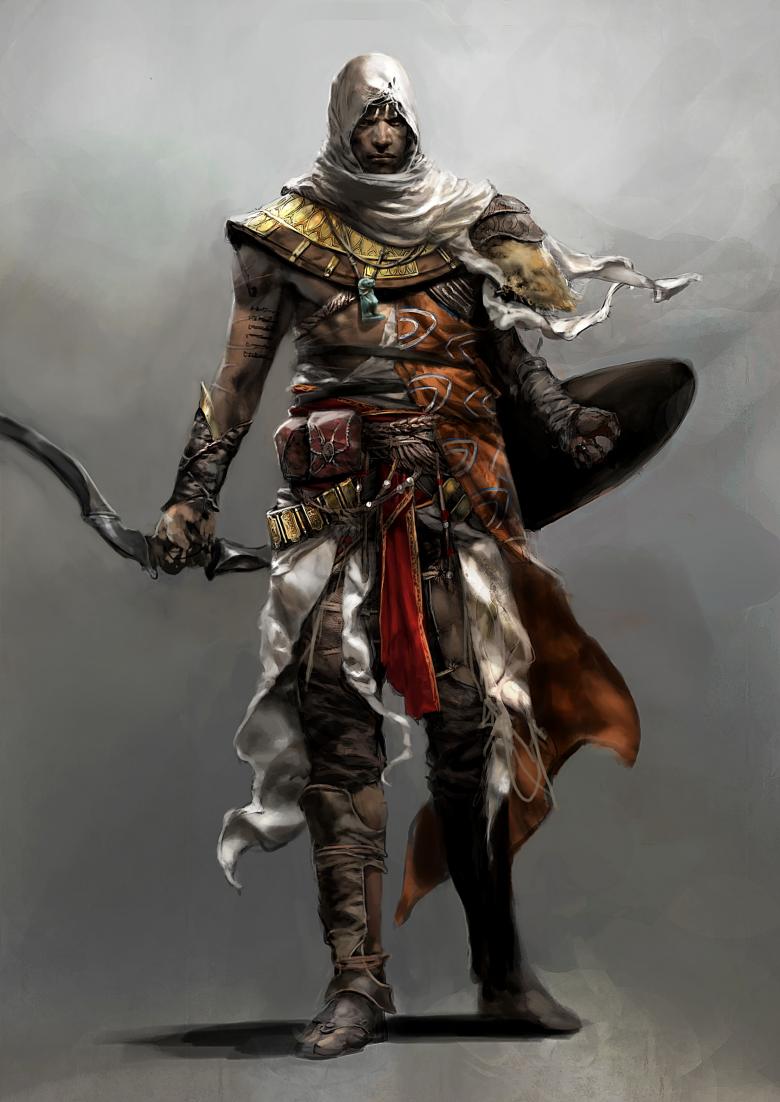 Assassin’s Creed: Origins - Взгляните на концепт-арты Байек, протагониста Assassin's Creed: Origins - screenshot 4