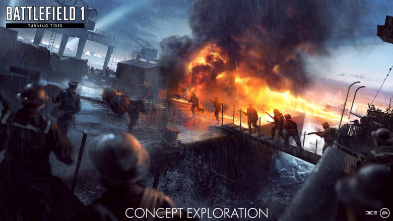 Battlefield 1 - Новые концепт-арты из Battlefield 1: Turning Tides и все, что нужно знать - screenshot 5