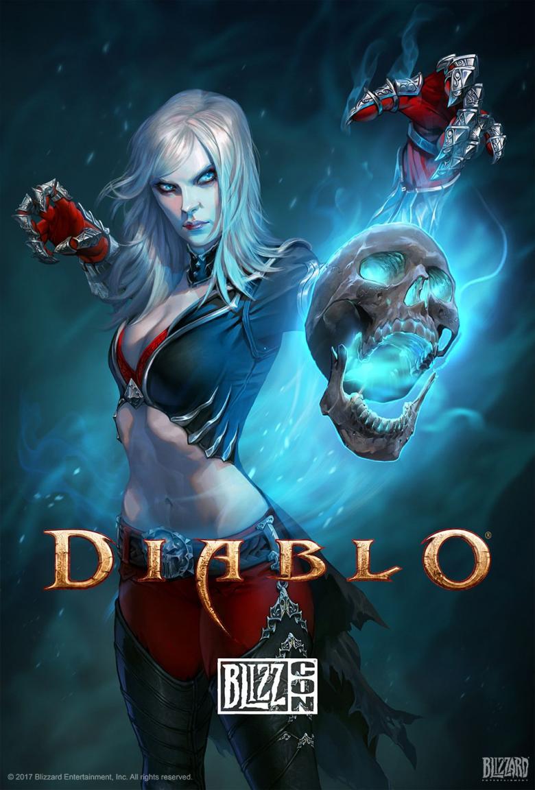 Blizzard - Шикарные плакаты с героями игр Blizzard с BlizzCon 2017 - screenshot 5