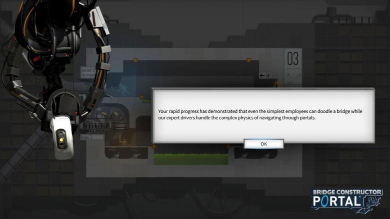 Valve - Bridge Constructor Portal разрабатывается при сотрудничестве с Valve - screenshot 2