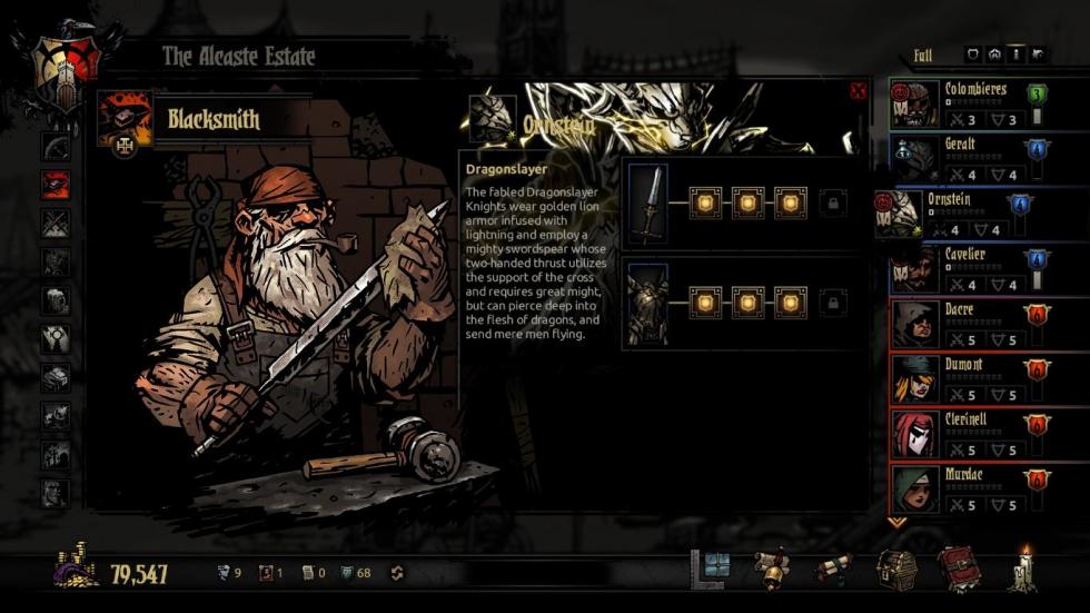 Indie - Вы можете взять Орнштейна в свою группу в Darkest Dungeon - screenshot 2