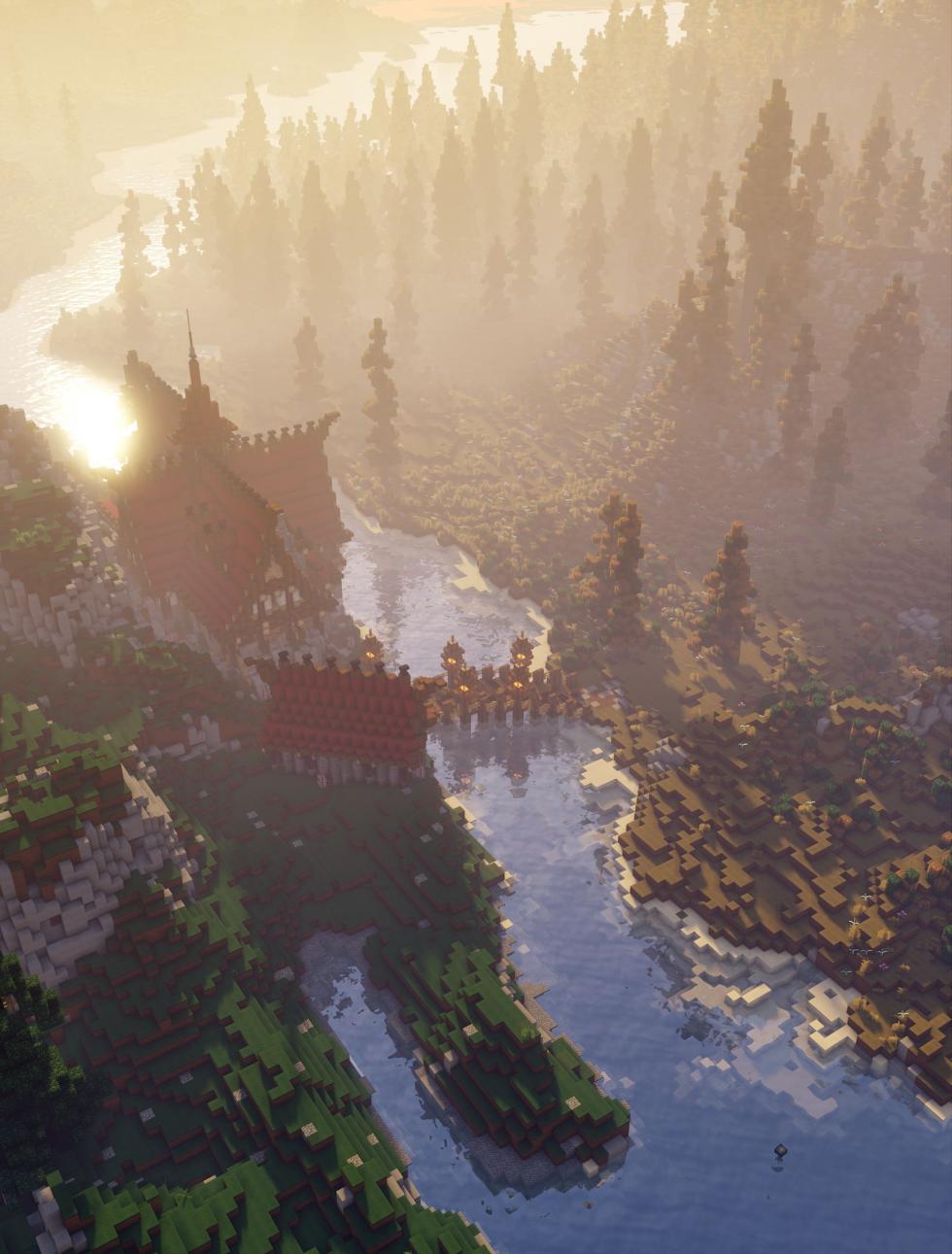 Minecraft - Восхитительные скриншоты локаций Вестероса воссозданных в Minecraft - screenshot 15