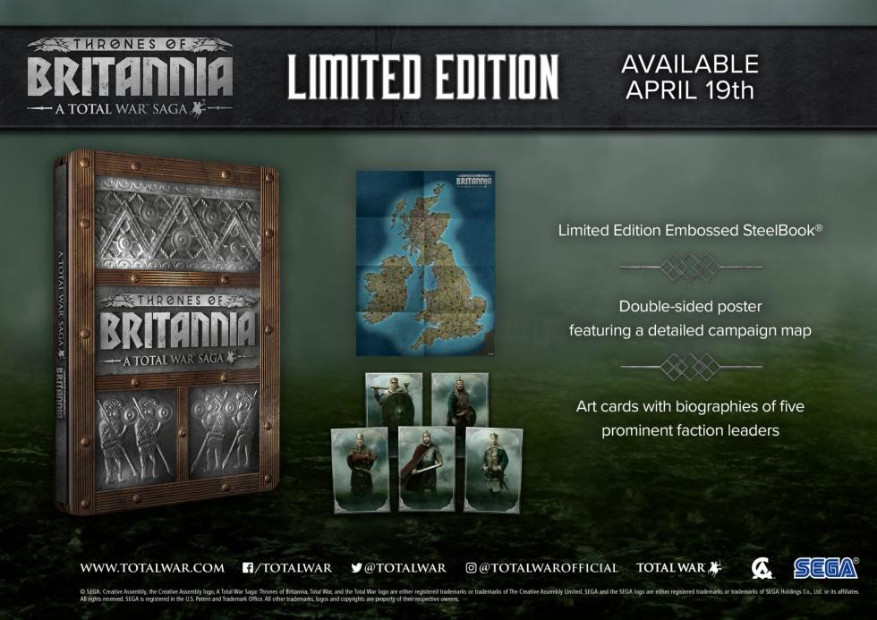 Creative Assembly - Релиз Total War: Thrones of Britannia состоится в Апреле - screenshot 1