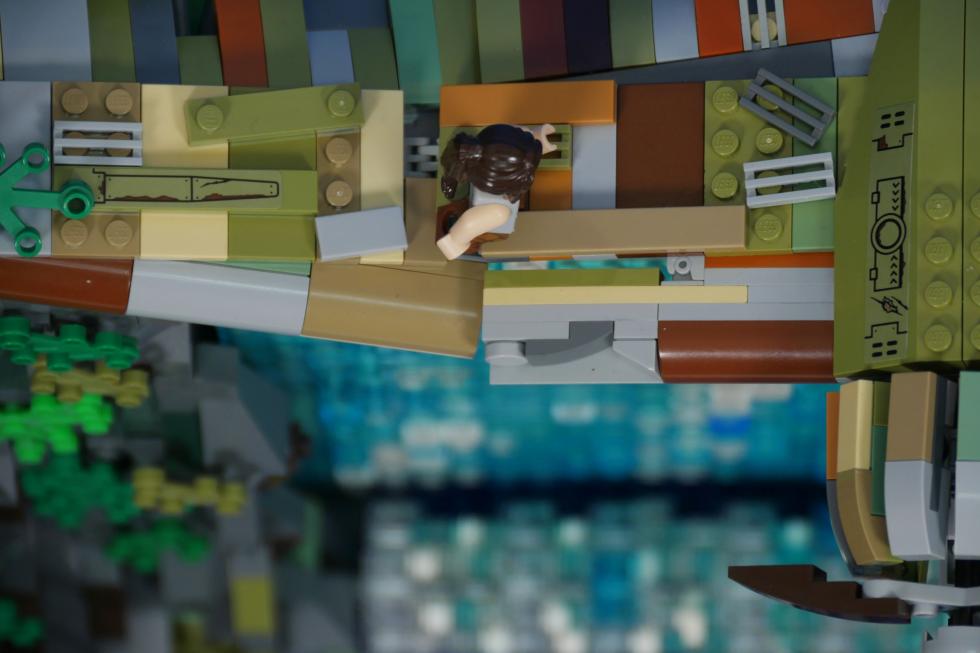 Lego - Фанат создал диораму Tomb Raider с помощью Lego - screenshot 3