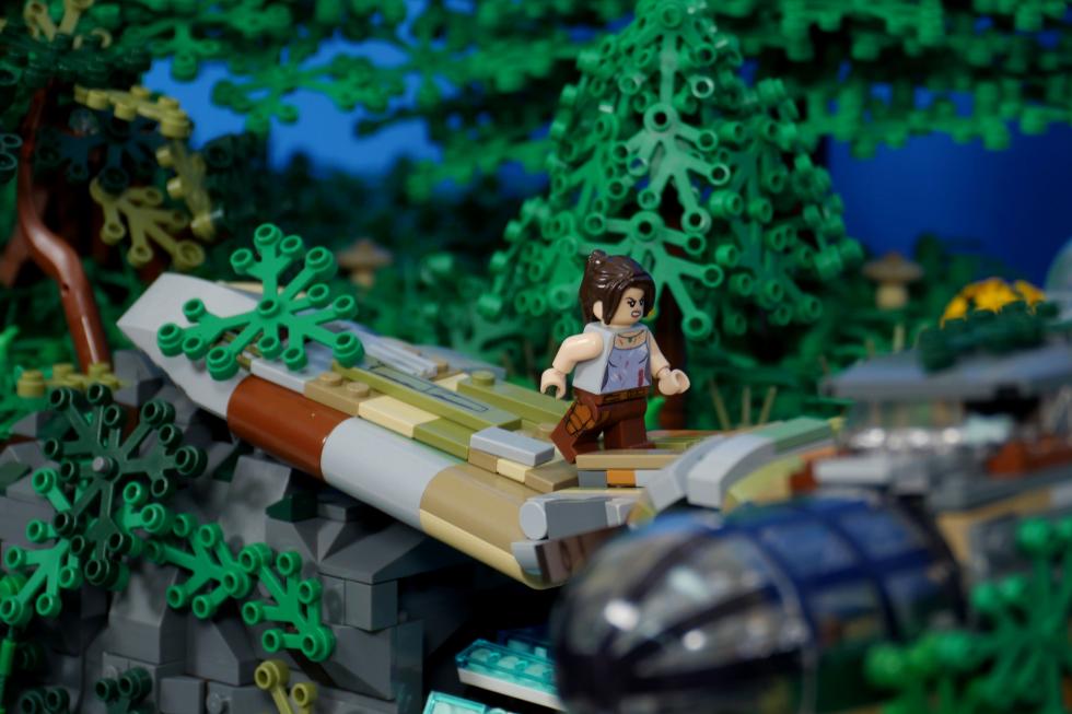 Lego - Фанат создал диораму Tomb Raider с помощью Lego - screenshot 6