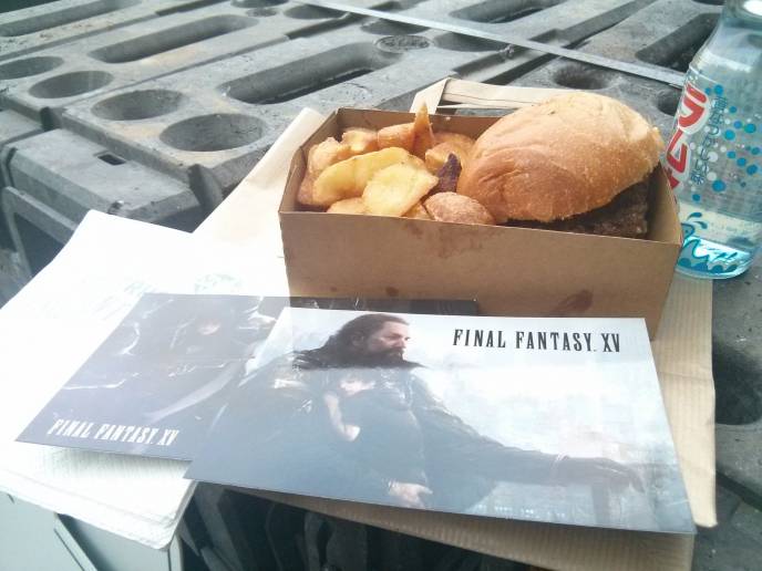 Square Enix - Square Enix продают «Final Fantasy XV» бургеры на Paris Games Week - screenshot 8