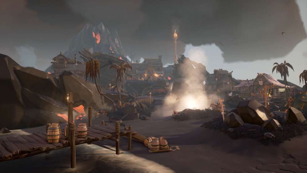 Sea of Thieves - Атмосферные скриншоты Forsaken Shores для Sea of Thieves - screenshot 1