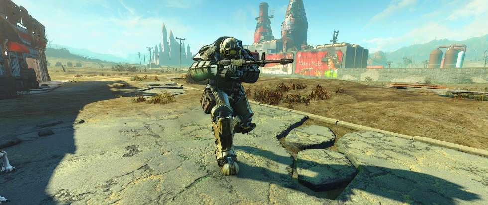 Этот пресет для Reshade сделает Fallout 4 похожей на Borderlands