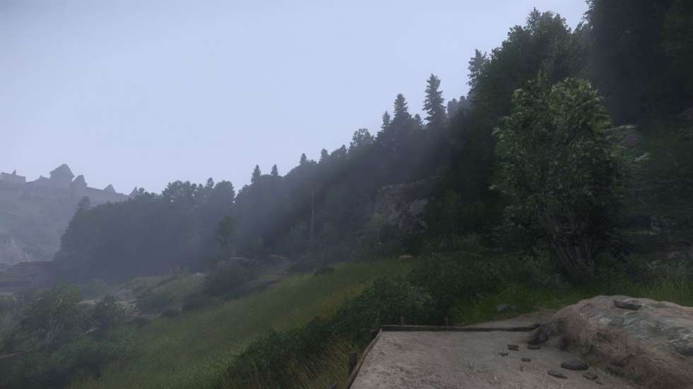 Моддеры добавили в Kingdom Come: Deliverance объемный туман и брызги к