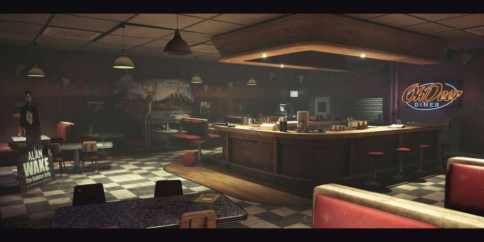 Художник воссоздал сцену из Alan Wake на Unreal Engine 4