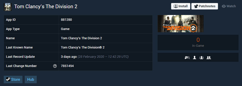 Похоже, The Division 2 скоро окажется в Steam
