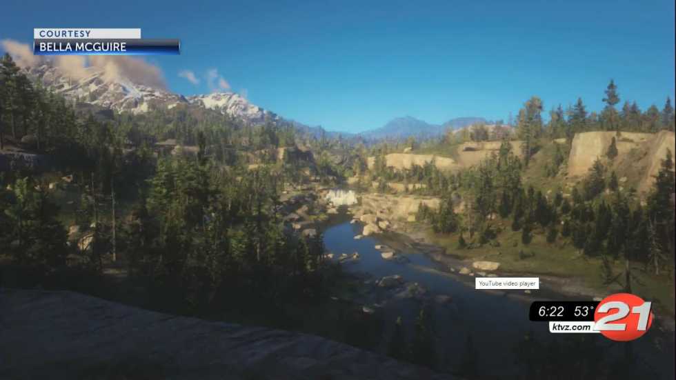 Скриншот из Red Dead Redemption 2 оказался в репортаже орегонского тел