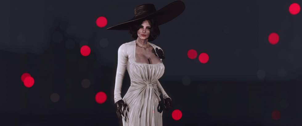Мод добавляет в Fallout 4 платье Леди Димитреску