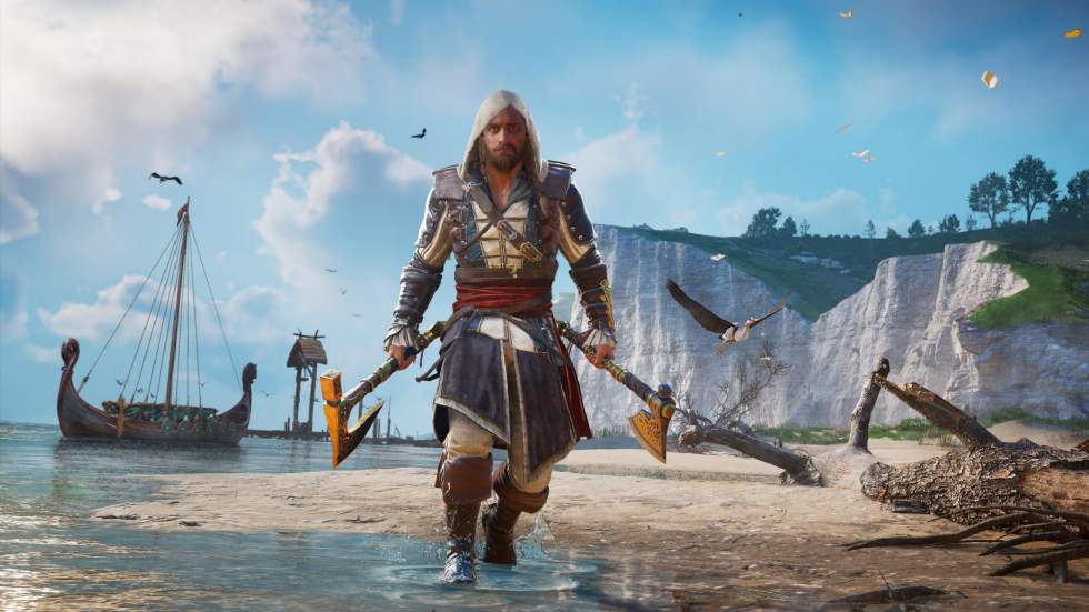 В Assassin’s Creed: Valhalla появится костюм Эдварда Кенуэя из Black F