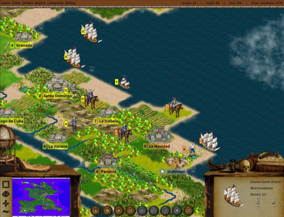 Вышел фанатский ремейк Sid Meier’s Colonization — его разрабатывали 20