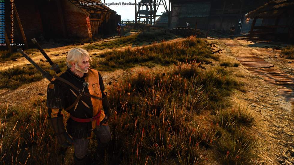 В ремастере The Witcher 3: Wild Hunt почили тени от травы без трассиро