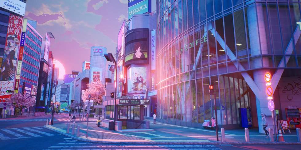 Вышло демо аниме версии Токио — прогуляться можно самостоятельно