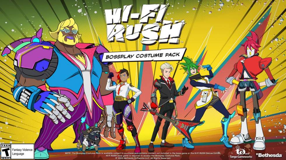 Для Hi-Fi Rush вышло обновление с новыми костюмами