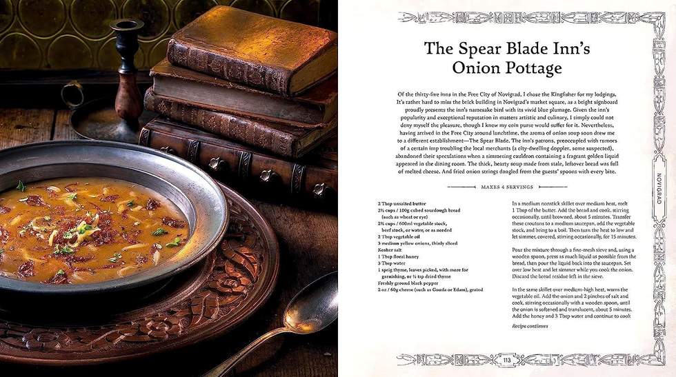 Кулинарную книгу The Witcher отложили до ноября