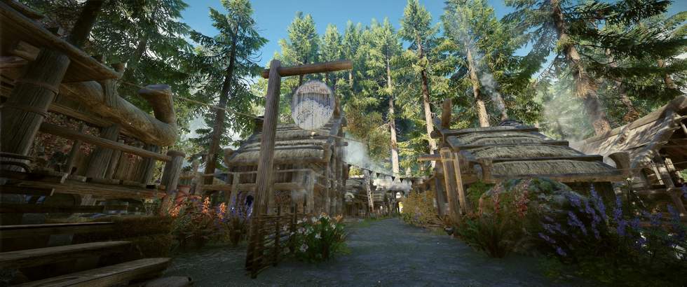 В TES V: Skyrim добавили дремучие леса