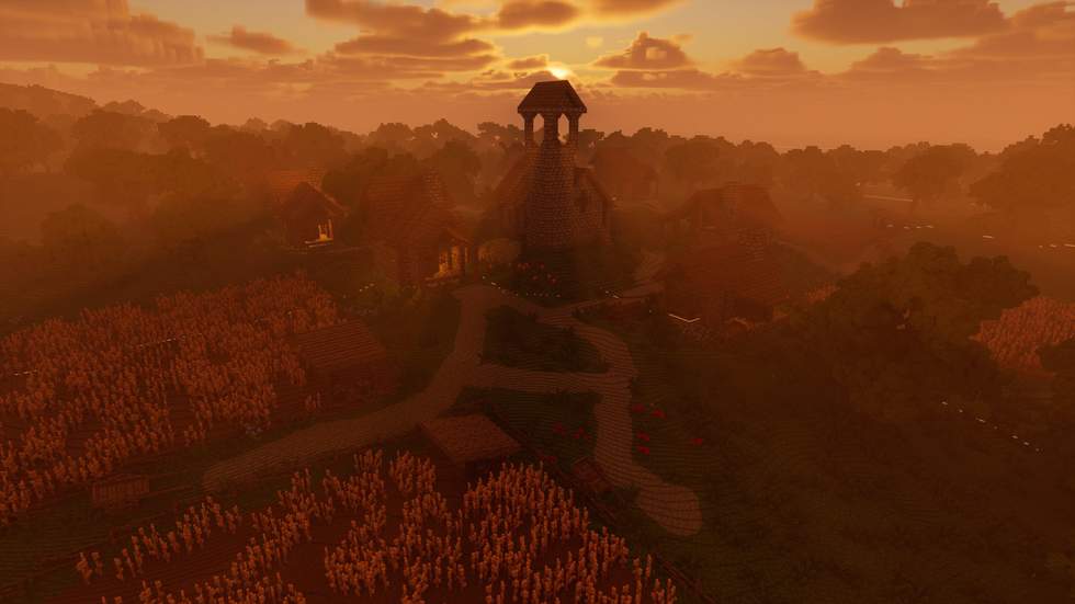Скриншоты безымянной воксельной песочницы на Unreal Engine 5