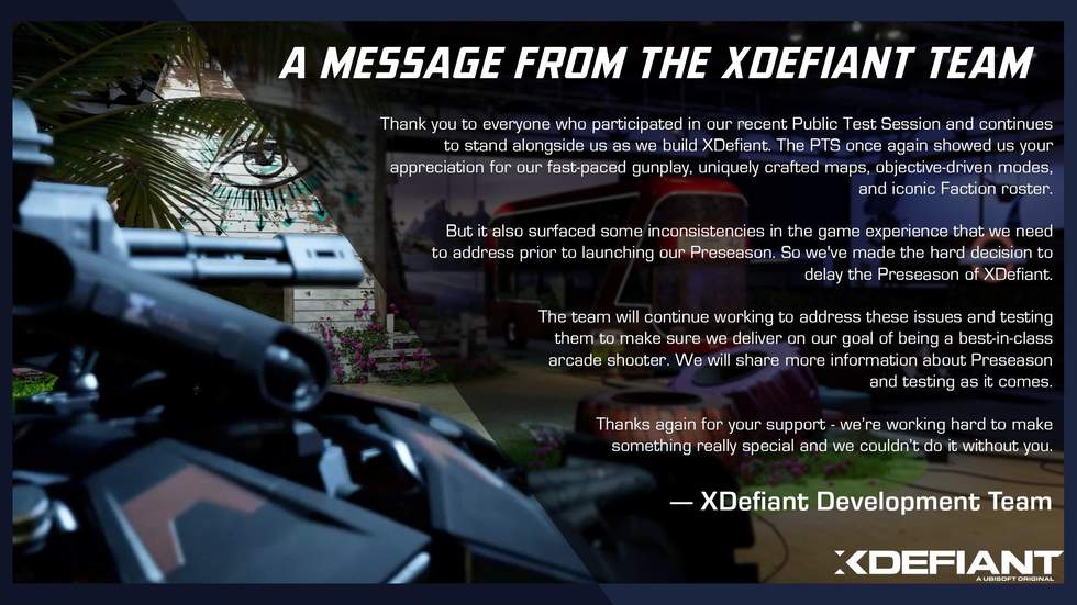Ubisoft снова отложила запуск шутера XDefiant