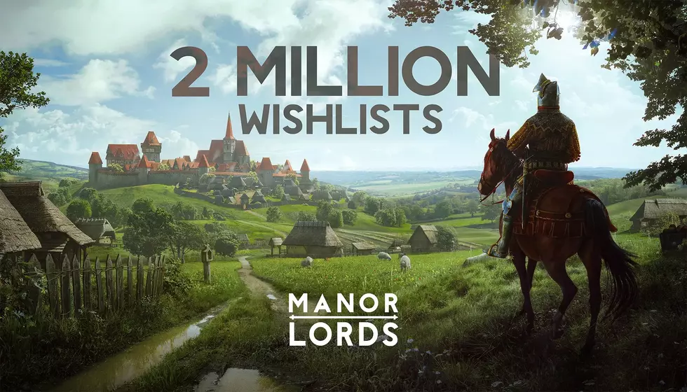 Средневековую стратегию Manor Lords добавили в вишлист более 2 млн игр