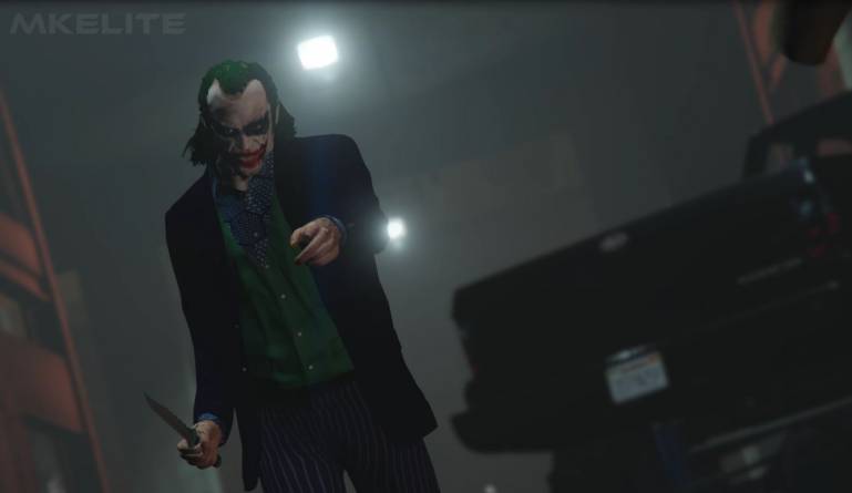 Grand Theft Auto V - Геймер воссоздает Темного Рыцаря в Grand Theft Auto V - screenshot 5
