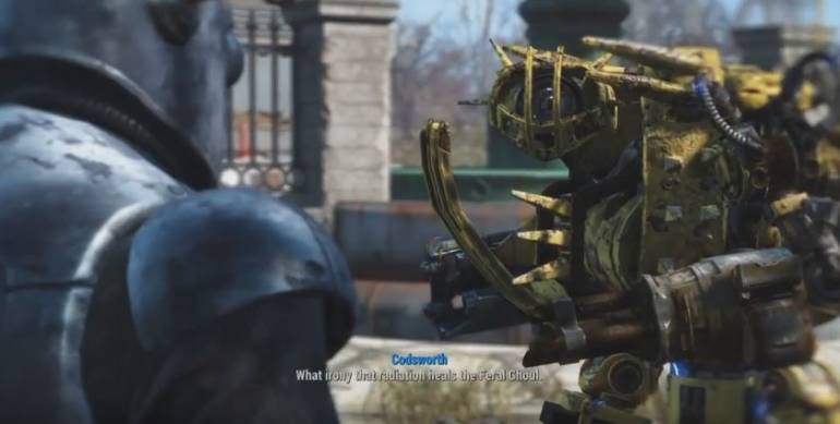 Fallout 4 - Самые немыслимые модификации Кодсворта в Fallout 4 - screenshot 1