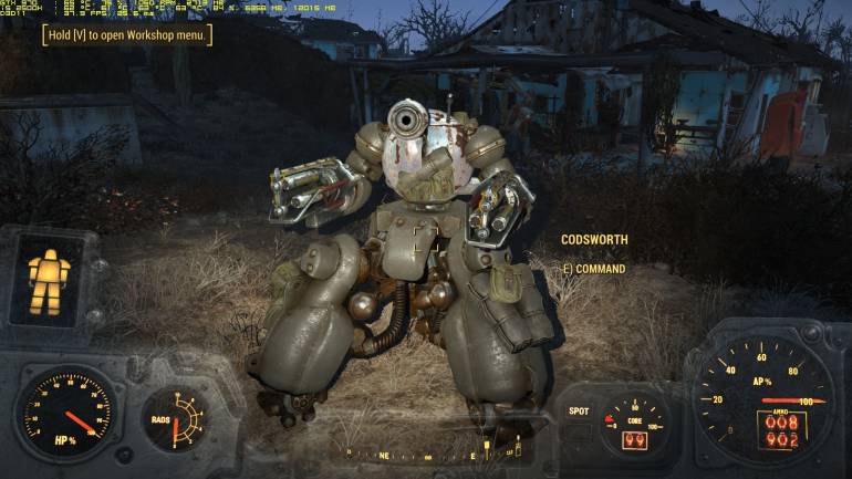 Fallout 4 - Самые немыслимые модификации Кодсворта в Fallout 4 - screenshot 10