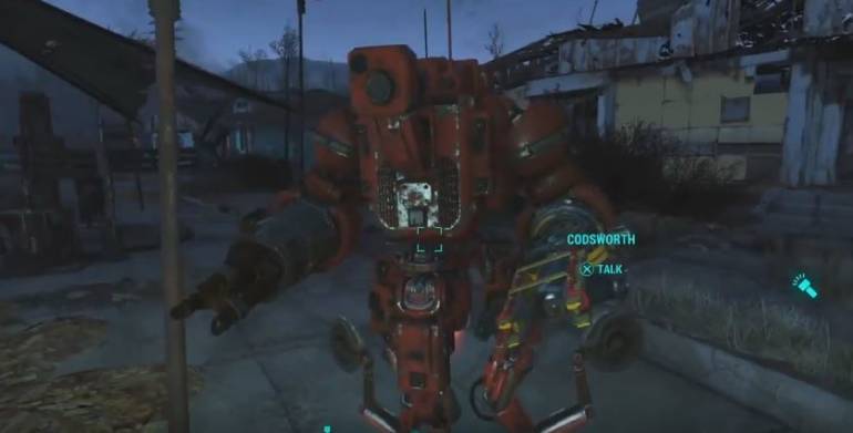 Fallout 4 - Самые немыслимые модификации Кодсворта в Fallout 4 - screenshot 11