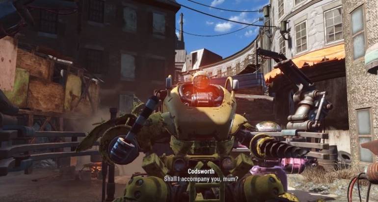 Fallout 4 - Самые немыслимые модификации Кодсворта в Fallout 4 - screenshot 2