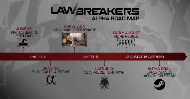 LawBreakers - Первый альфа-тест LawBreakers стартует 18 Июня и новый трейлер - screenshot 1