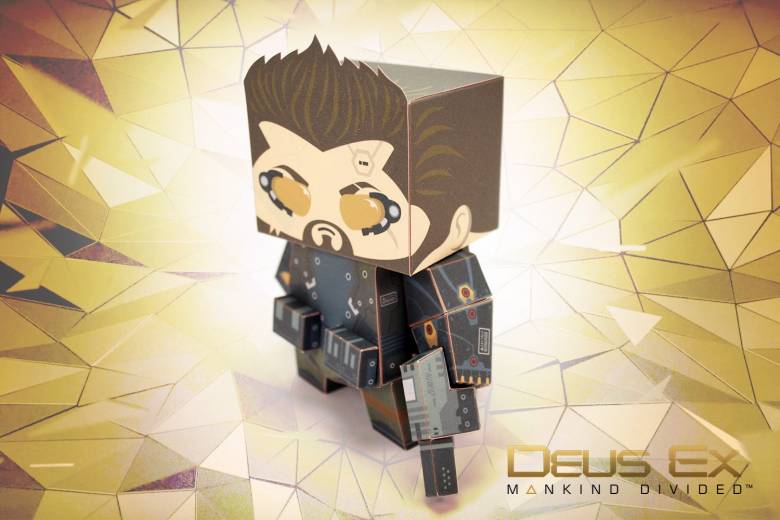 Deus Ex: Mankind Divided - Сделайте себе бумажную версию Адама Дженсена - screenshot 1