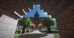 Minecraft - Шикарный вечерний городок созданный в Minecraft - screenshot 8