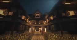 Minecraft - Шикарный вечерний городок созданный в Minecraft - screenshot 19