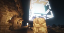 Minecraft - Шикарный вечерний городок созданный в Minecraft - screenshot 4