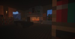 Minecraft - Шикарный вечерний городок созданный в Minecraft - screenshot 6