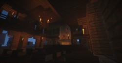 Minecraft - Шикарный вечерний городок созданный в Minecraft - screenshot 28