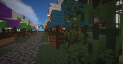 Minecraft - Шикарный вечерний городок созданный в Minecraft - screenshot 25