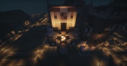 Minecraft - Шикарный вечерний городок созданный в Minecraft - screenshot 32