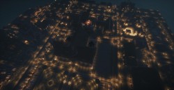 Minecraft - Шикарный вечерний городок созданный в Minecraft - screenshot 18