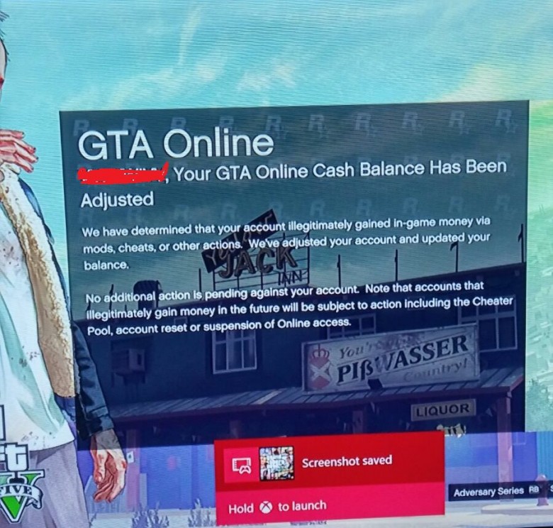 Grand Theft Auto V - Rockstar начали изымать средства геймеров в GTAV, которые получены незаконным образом - screenshot 1