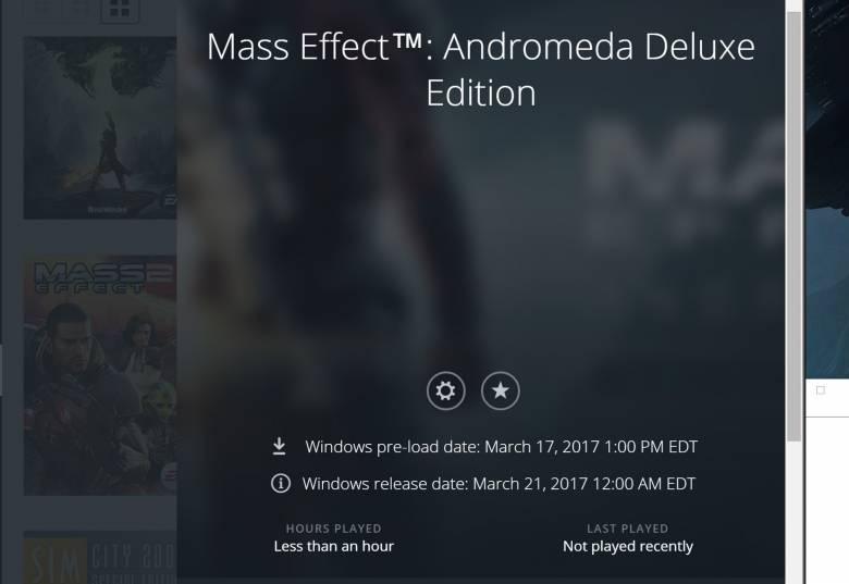 Mass Effect: Andromeda - Дата предзагрузки PC-версии Mass Effect: Andromeda и поддержка контроллера - screenshot 1