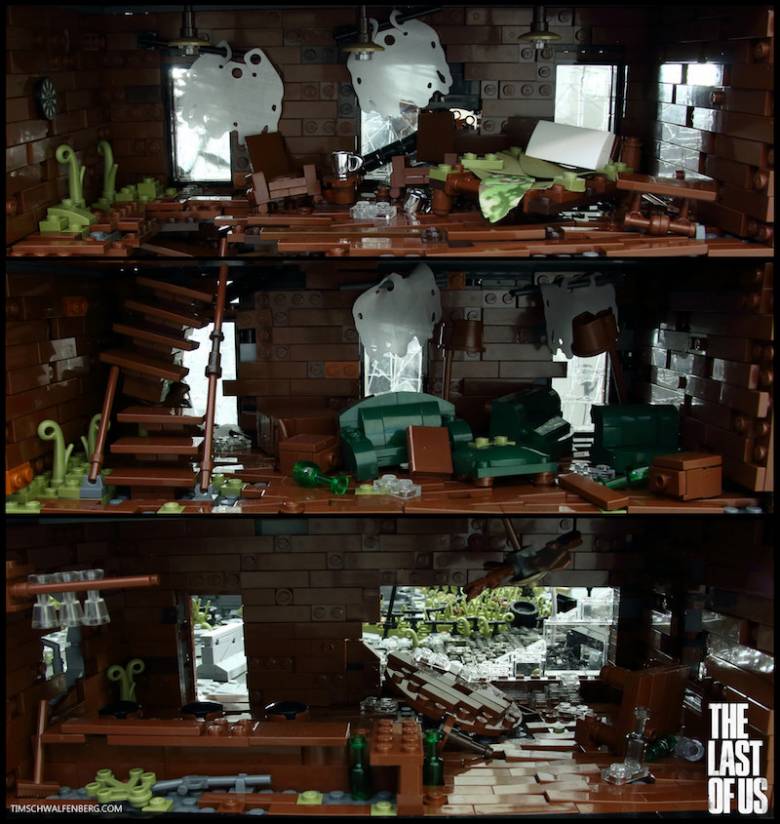 Naughty Dog - Частичка The Last of Us из 20,000 блоков Lego - screenshot 1