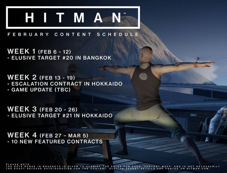 Hitman - В Феврале Hitman получит новый контент и обновление - screenshot 1