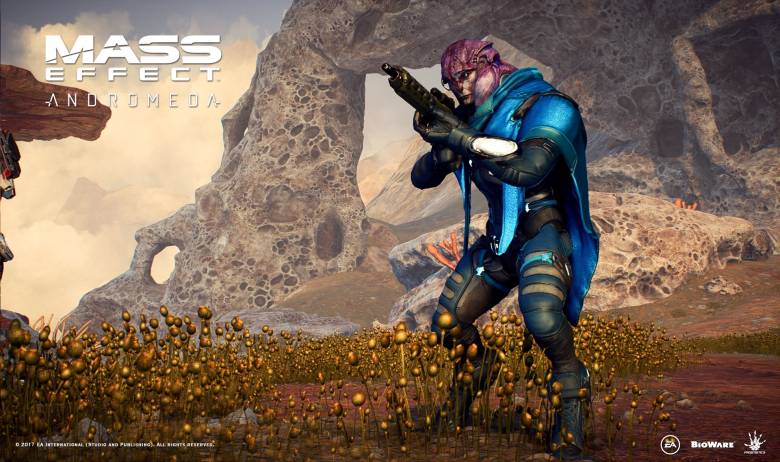 Mass Effect: Andromeda - Теперь вы можете рассмотреть Джаала из Mass Effect: Andromeda подробнее - screenshot 1