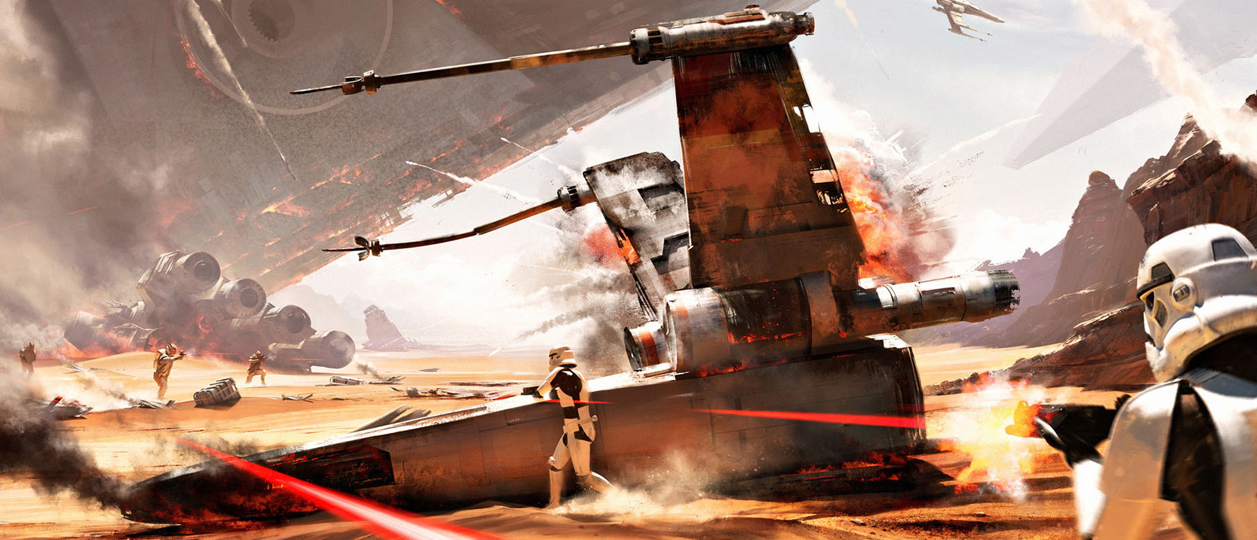 Изображение к Aльфа-тестер Star Wars: Battlefront говорит что "игра сломана, и первый патч этого не исправит"