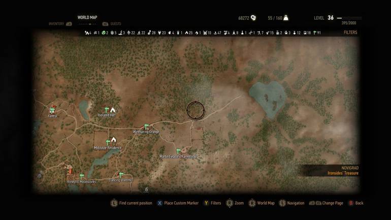 The Witcher 3: Wild Hunt - В дополнении Hearts of Stone оригинальная карта больше, чем в The Witcher 3: Wild Hunt - screenshot 1