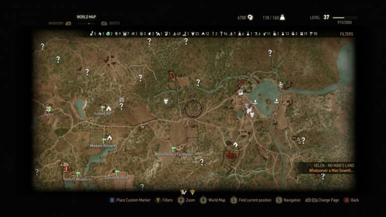 The Witcher 3: Wild Hunt - В дополнении Hearts of Stone оригинальная карта больше, чем в The Witcher 3: Wild Hunt - screenshot 2